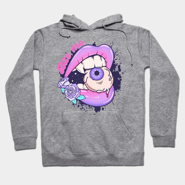 Bite me Halloween Hoodie by perthesun